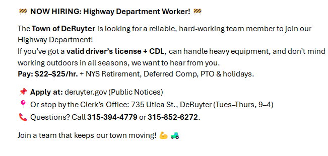 townhiring